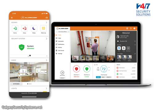 Home Alarm Systems provide with convenient smart applicaiton