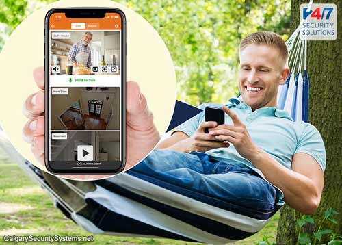 Home security systems can help provide peace of mind