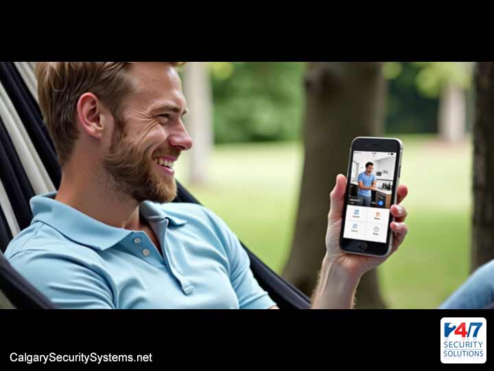 Peace of mind with professionally monitored alarm systems
