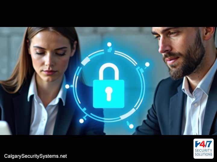 Employee and customer safety with cameras and access control