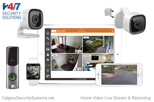 Calgary Alarm Systems - Home Live Video Streaming and Recording