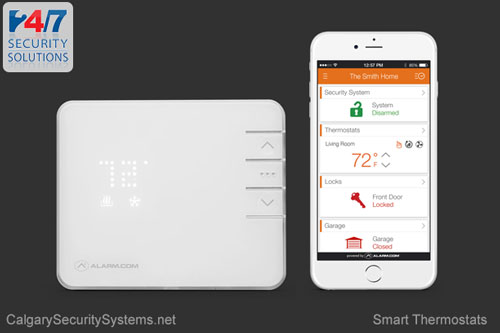 Calgary Security Systems - Smart Thermostat