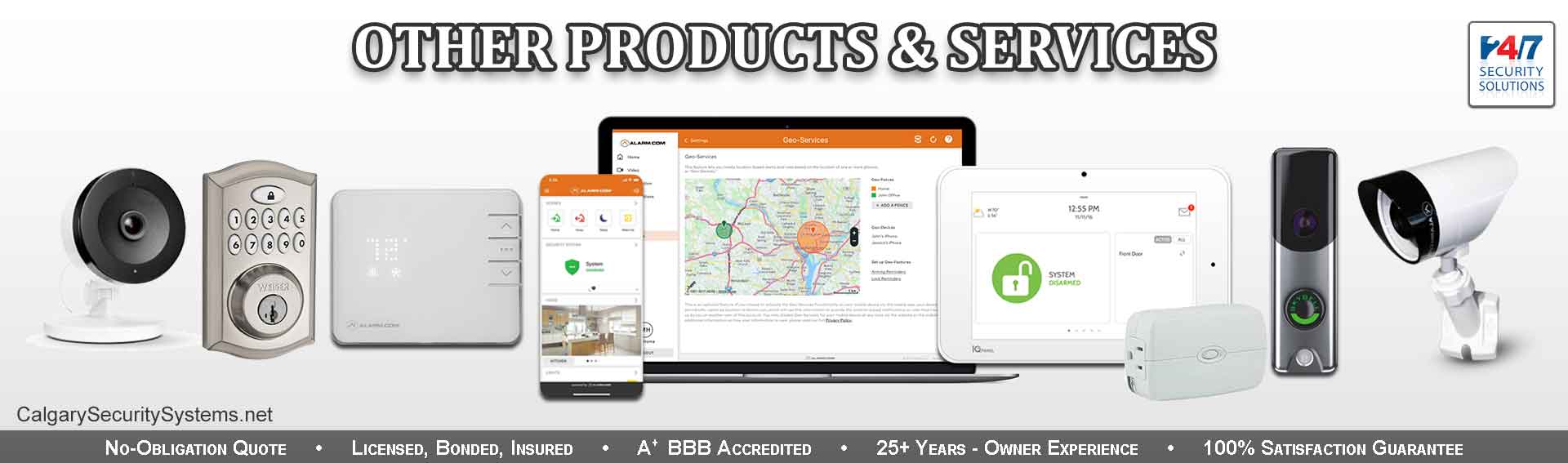 Calgarys Best Security Systems - Other Products and Services